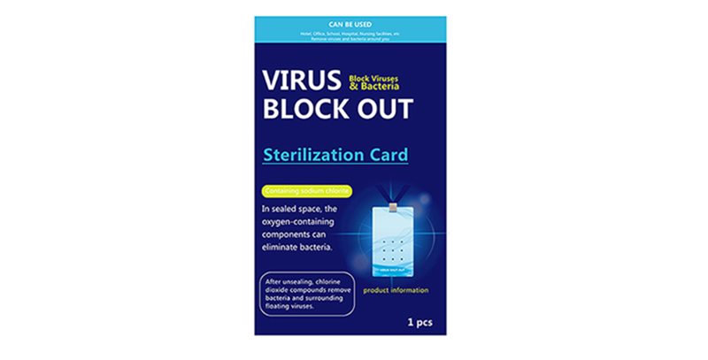 RFID Antimicrobial Card